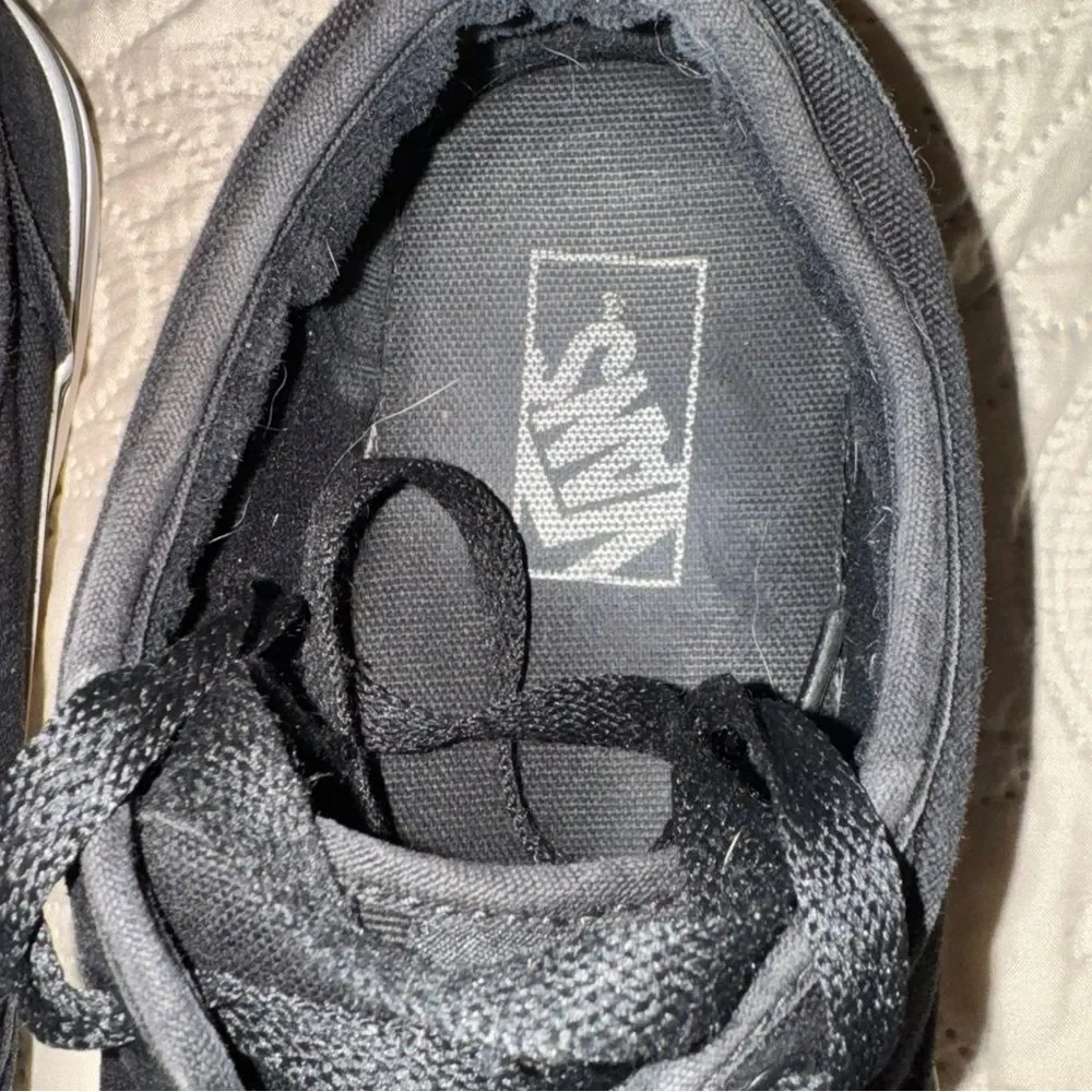 Vans Black Sneakers Classic Skate Style